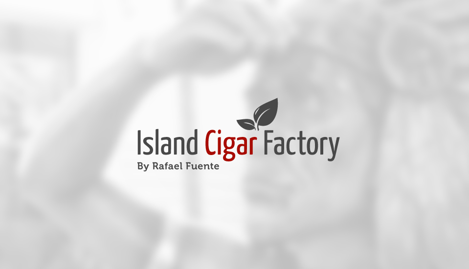 עיצוב לוגו island cigar factory