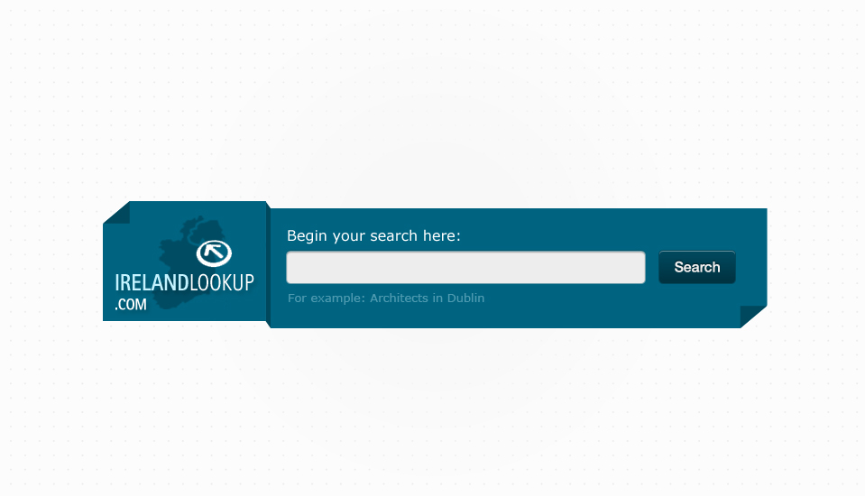 עיצוב אתר וממשק משתמש לחיפוש אנשי מקצוע ireland lookup