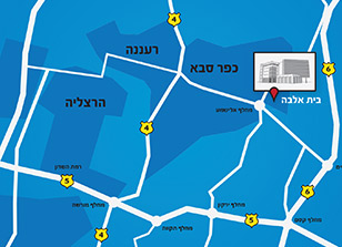 עיצוב מפה בית אלבה